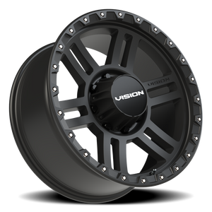 Vision Wheel 354 Satin Black 20x9 +12 8x170mm 125.2mm - Wheelwiz