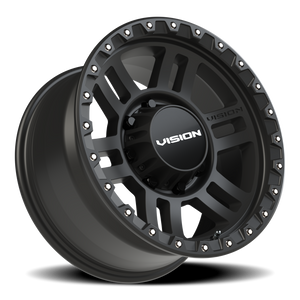 Vision Wheel 354 Satin Black 17x9 -12 8x170mm 125.2mm - Wheelwiz