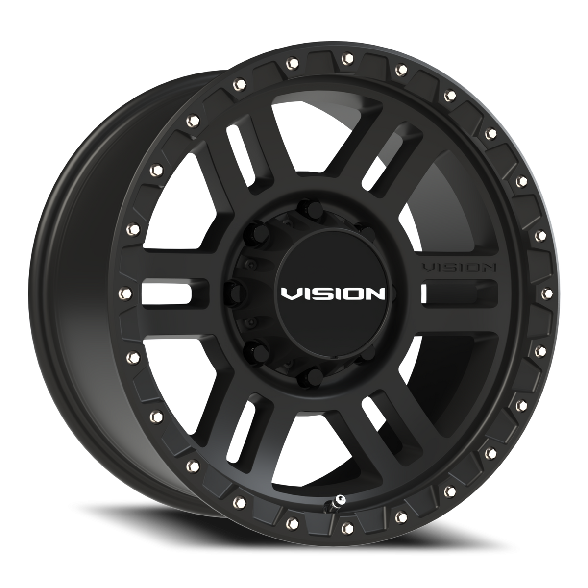 Vision Wheel 354 Satin Black 18x9 -12 8x165.1mm 125.2mm - Wheelwiz
