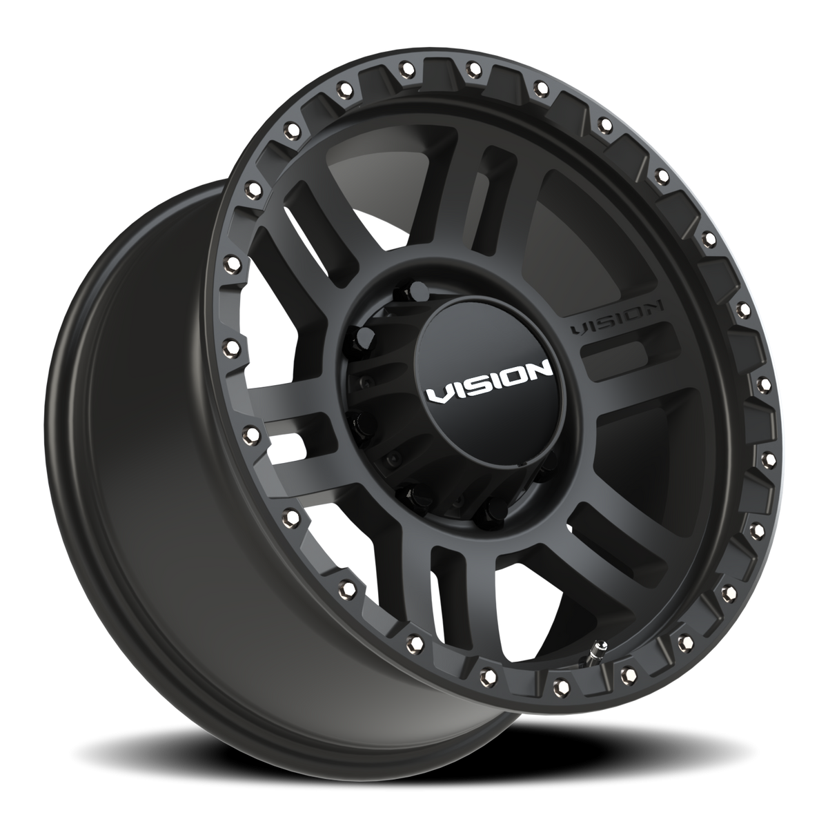 Vision Wheel 354 Satin Black 18x9 -12 8x165.1mm 125.2mm - Wheelwiz