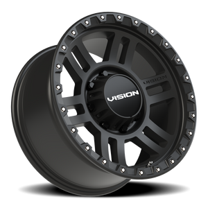 Vision Wheel 354 Satin Black 18x9 -12 8x165.1mm 125.2mm - Wheelwiz