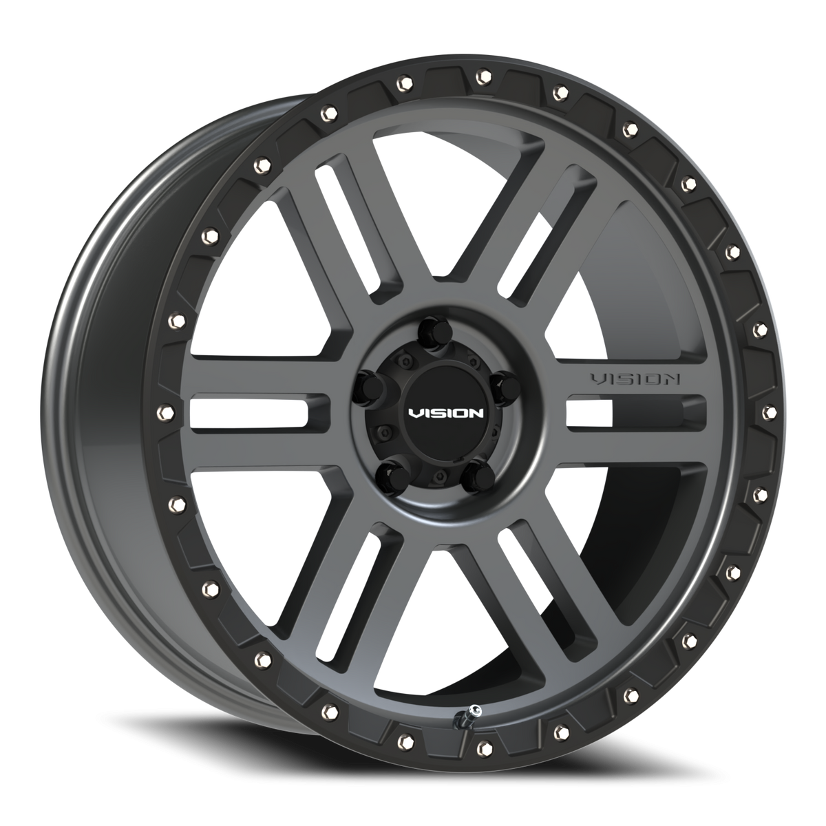 Vision Wheel 354 Satin Grey 20x9 +10 5x127mm 78.1mm - Wheelwiz