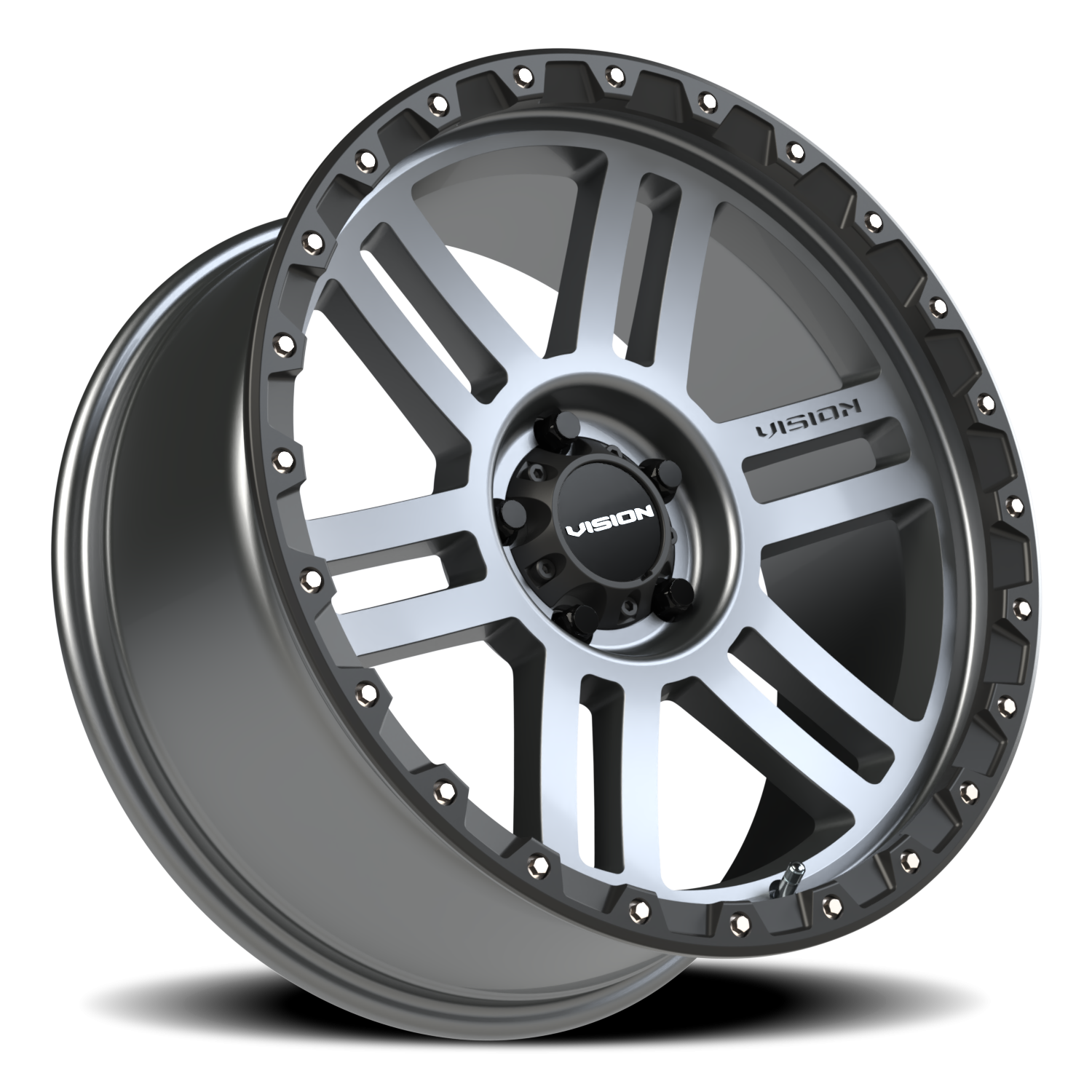 Vision Wheel 354 Satin Grey 20x9 +10 5x127mm 78.1mm - Wheelwiz