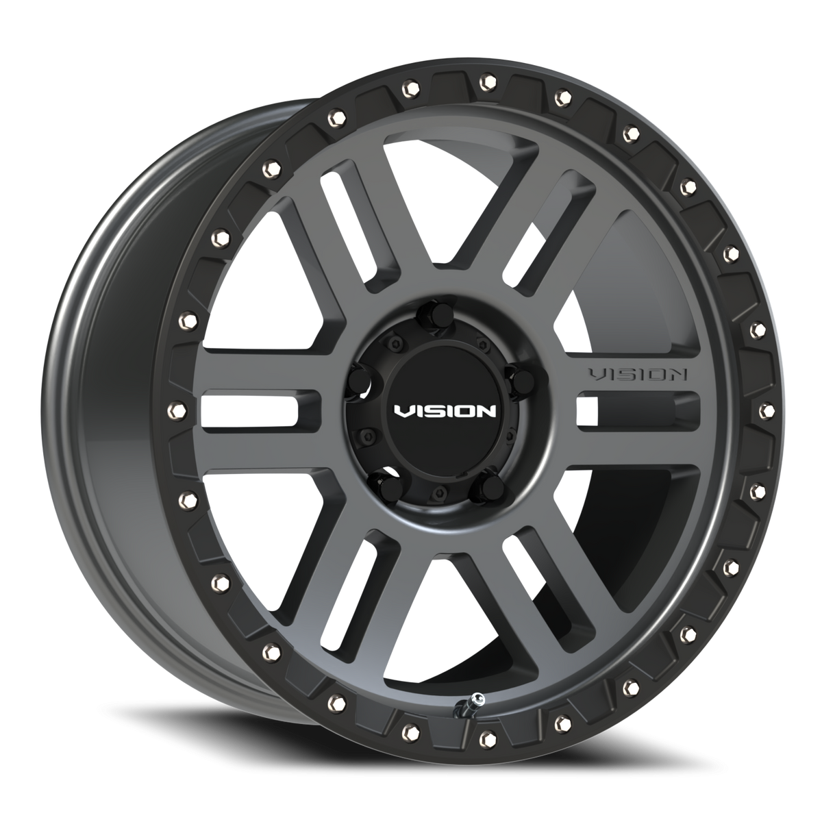 Vision Wheel 354 Satin Grey 18x9 +12 5x150mm 110.2mm - Wheelwiz