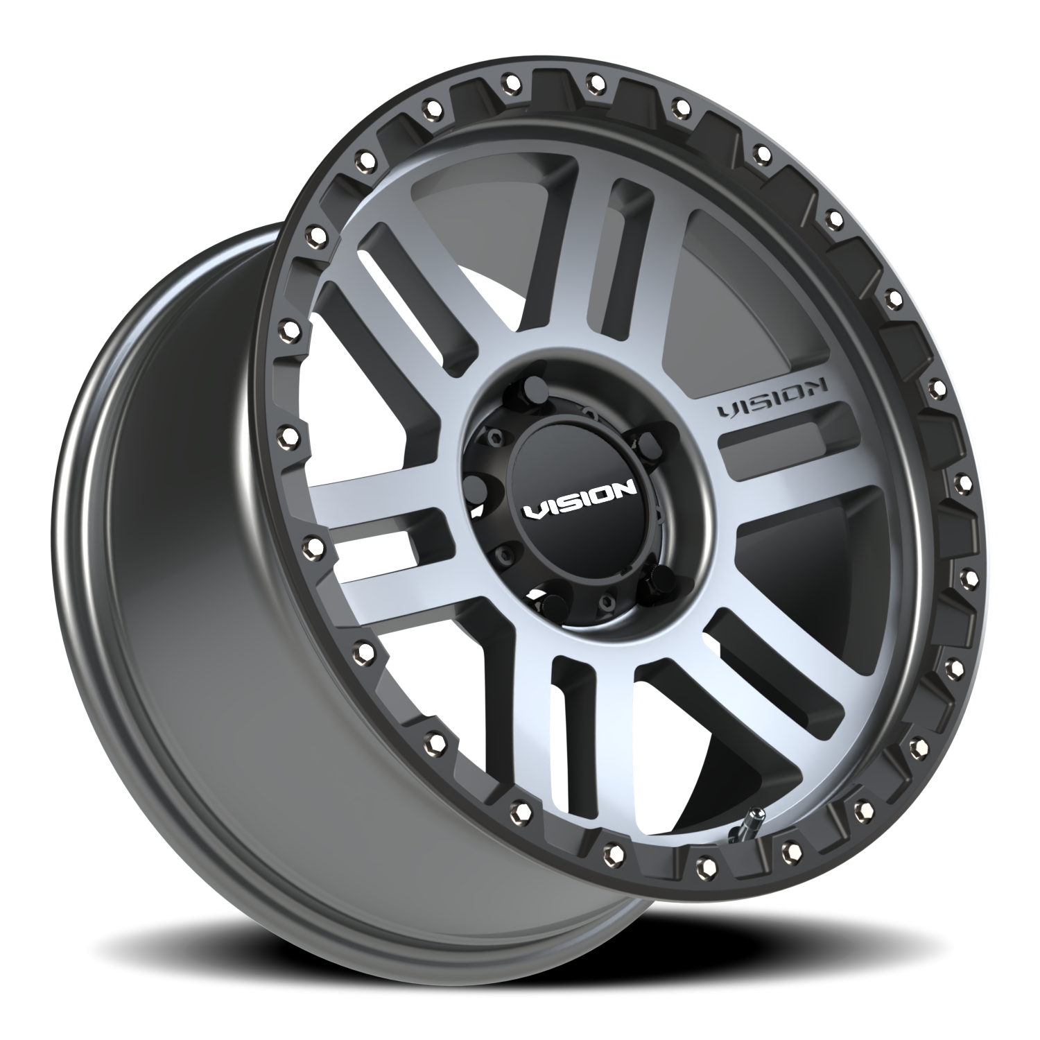 Vision Wheel 354 Satin Grey 18x9 +12 5x150mm 110.2mm - Wheelwiz