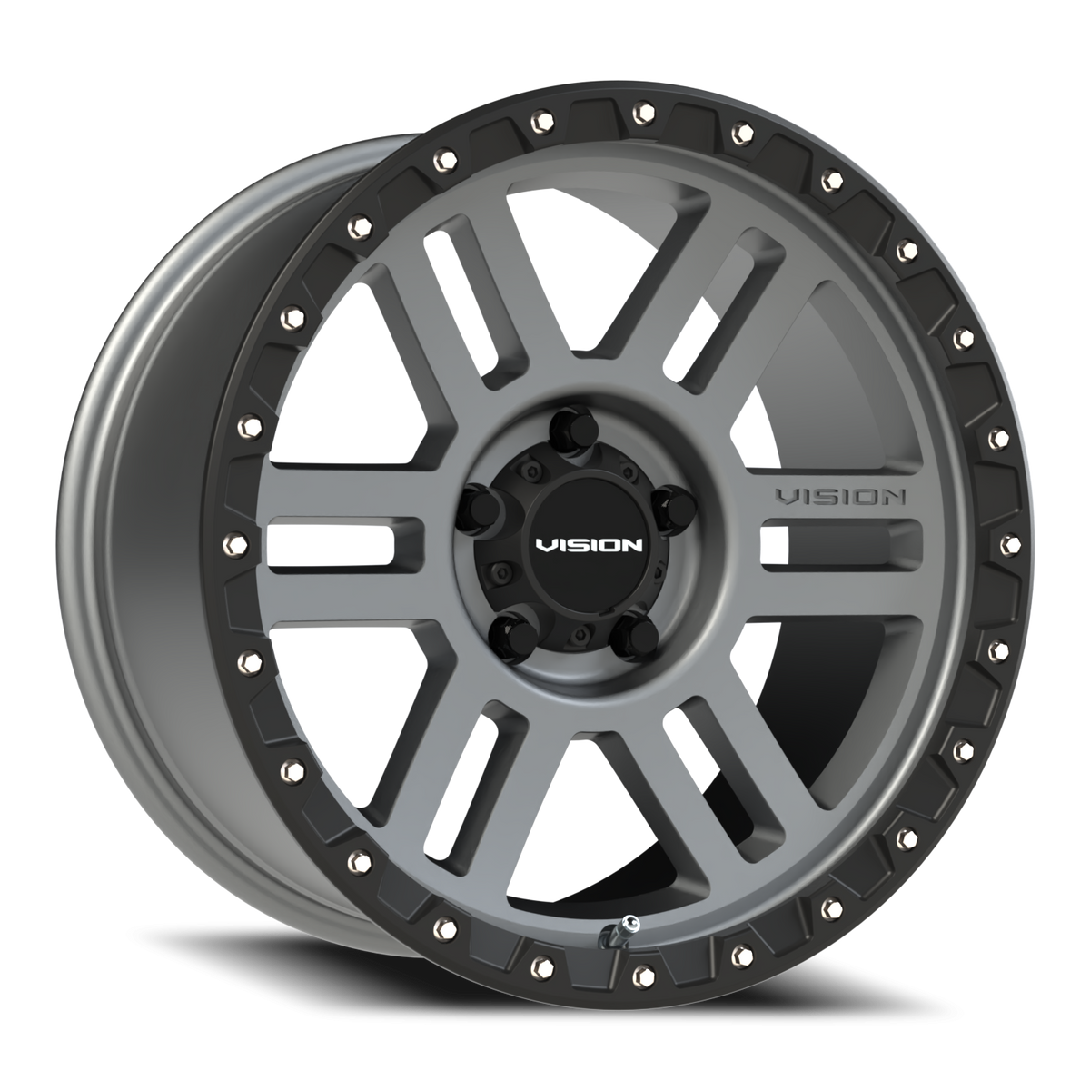 Vision Wheel 354 Satin Grey 18x9 +12 5x114.3mm 83mm - Wheelwiz