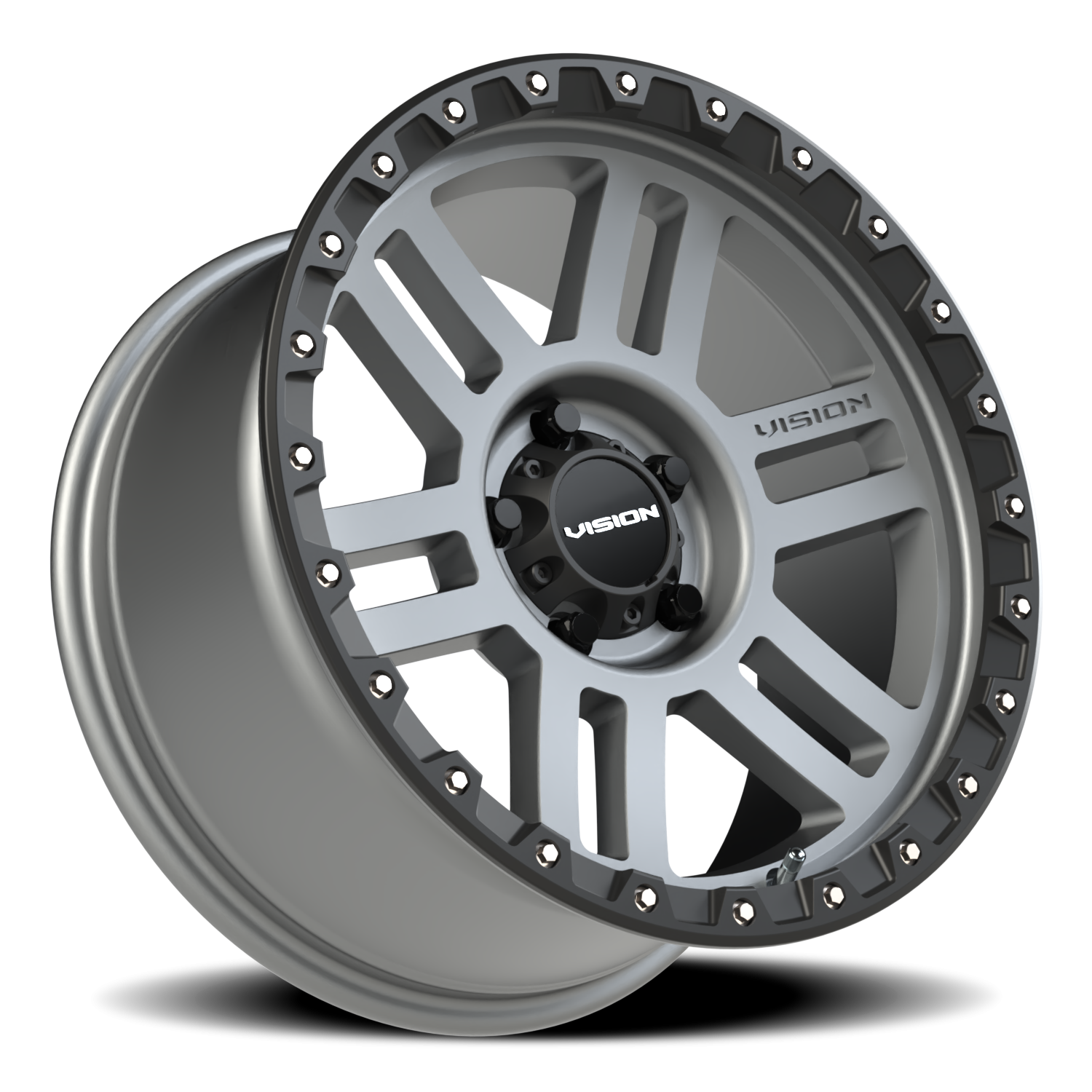 Vision Wheel 354 Satin Grey 18x9 +12 5x114.3mm 83mm - Wheelwiz