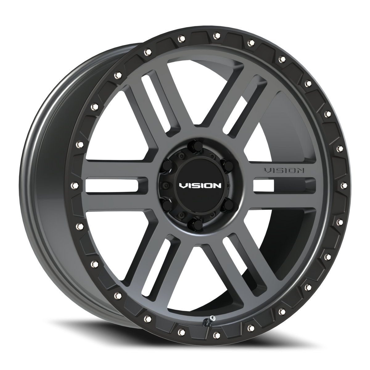 Vision Wheel 354 Satin Grey 20x9 +12 6x135mm 87.1mm - Wheelwiz