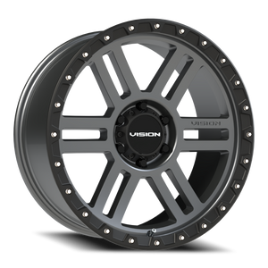Vision Wheel 354 Satin Grey 20x9 0 6x139.7mm 78.1mm - Wheelwiz