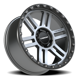Vision Wheel 354 Satin Grey 20x9 0 6x139.7mm 78.1mm - Wheelwiz