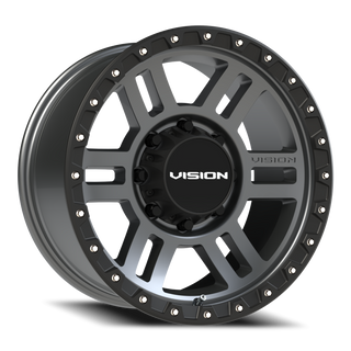 Vision Wheel 354 Satin Grey 18x9 +12 8x170mm 125.2mm