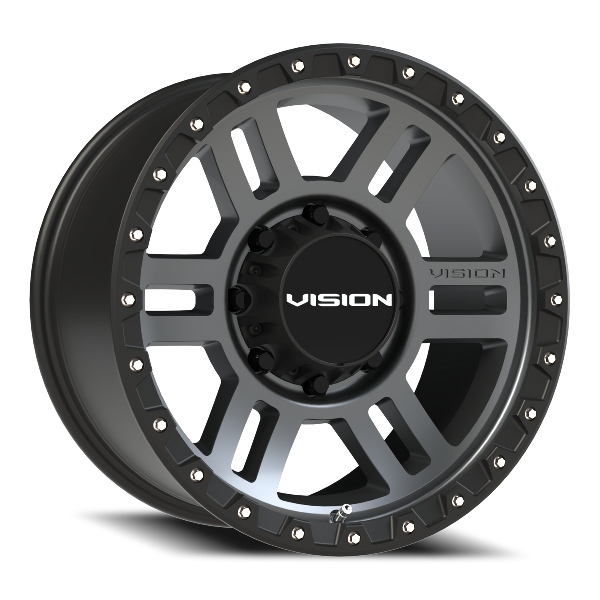 Vision Wheel 354 Satin Grey 18x9 -12 8x165.1mm 125.2mm - Wheelwiz