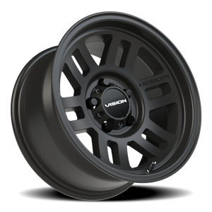 Vision Wheel 355 Satin Black 15x7.5 -12 5x114.3mm 83mm - Wheelwiz
