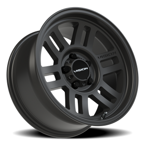 Vision Wheel 355 Satin Black 16x8 0 5x127mm 78.1mm - Wheelwiz
