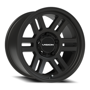 Vision Wheel 355 Satin Black 17x9 -12 5x139.7mm 108mm - Wheelwiz