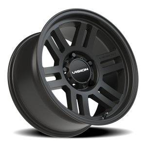 Vision Wheel 355 Satin Black 17x9 -12 5x139.7mm 108mm - Wheelwiz