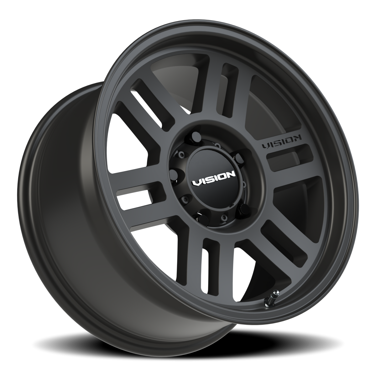 Vision Wheel 355 Satin Black 17x9 +18 5x139.7mm 108mm - Wheelwiz