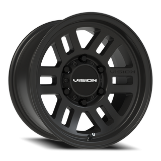 Vision Wheel 355 Satin Black 15x7.5 -12 6x139.7mm 110mm