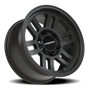 Vision Wheel 355 Satin Black 16x8 0 6x139.7mm 110mm - Wheelwiz
