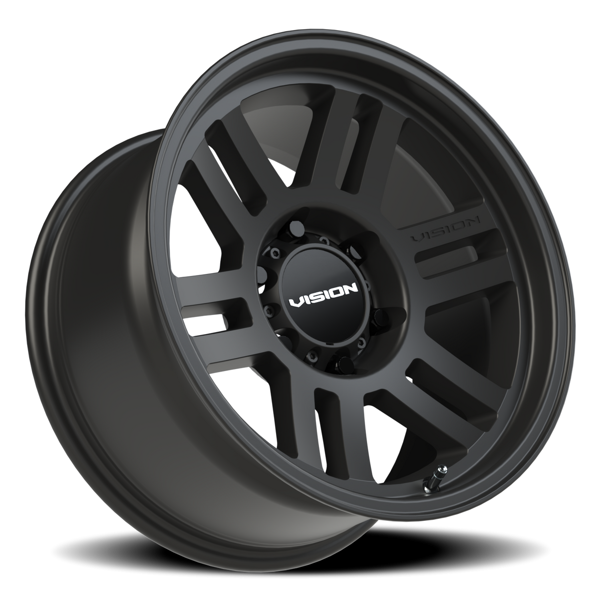 Vision Wheel 355 Satin Black 17x9 0 6x135mm 87.1mm - Wheelwiz