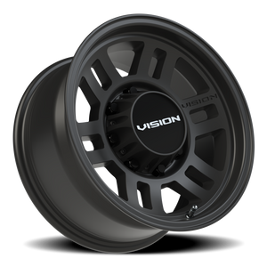 Vision Wheel 355 Satin Black 16x8 0 8x165.1mm 125.2mm - Wheelwiz