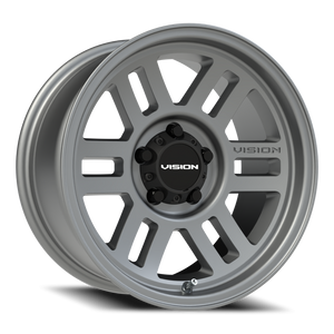 Vision Wheel 355 Satin Grey 16x8 0 5x114.3mm 83mm - Wheelwiz