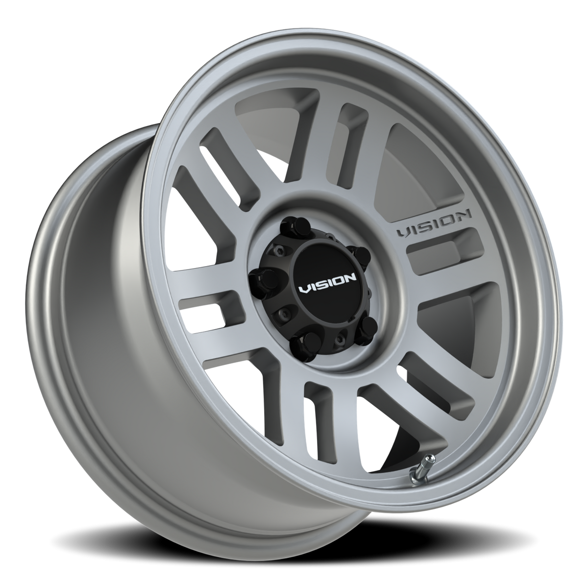 Vision Wheel 355 Satin Grey 16x8 0 5x127mm 78.1mm - Wheelwiz