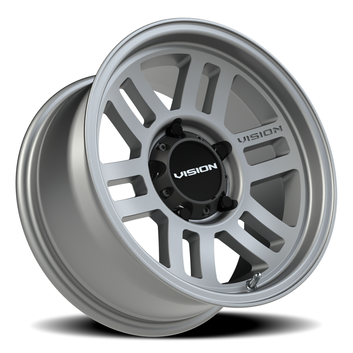 Vision Wheel 355 Satin Grey 16x8 0 5x139.7mm 110mm - Wheelwiz