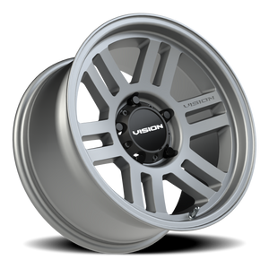 Vision Wheel 355 Satin Grey 17x9 0 5x150mm 110.2mm - Wheelwiz