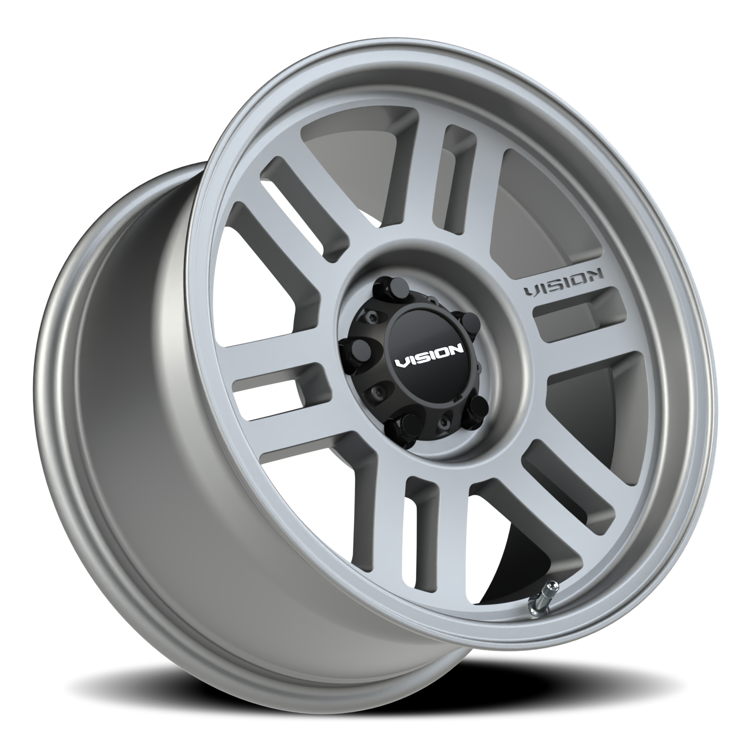 Vision Wheel 355 Satin Grey 17x9 +20 5x114.3mm 83mm - Wheelwiz