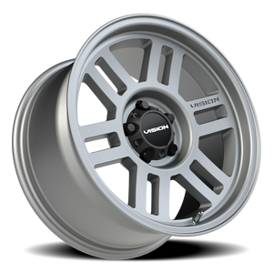 Vision Wheel 355 Satin Grey 17x9 +20 5x114.3mm 83mm - Wheelwiz