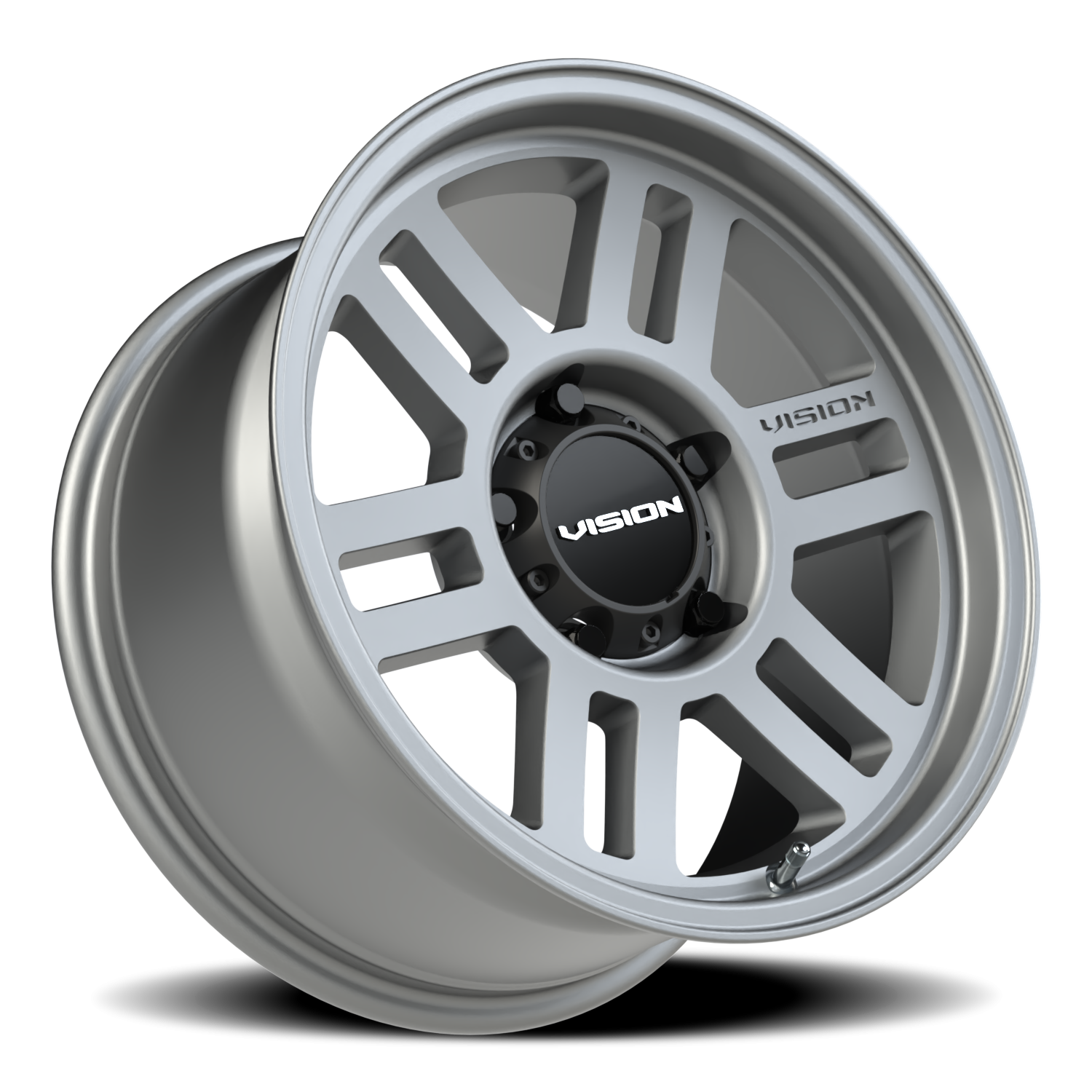 Vision Wheel 355 Satin Grey 17x9 +18 5x139.7mm 108mm - Wheelwiz