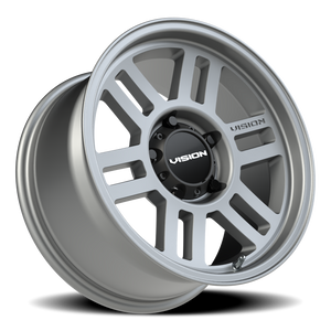 Vision Wheel 355 Satin Grey 17x9 +18 5x139.7mm 108mm - Wheelwiz