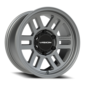 Vision Wheel 355 Satin Grey 16x8 0 6x139.7mm 110mm - Wheelwiz