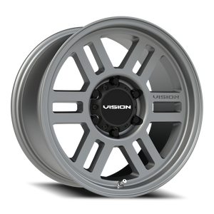 Vision Wheel 355 Satin Grey 17x9 +18 6x139.7mm 106.2mm - Wheelwiz