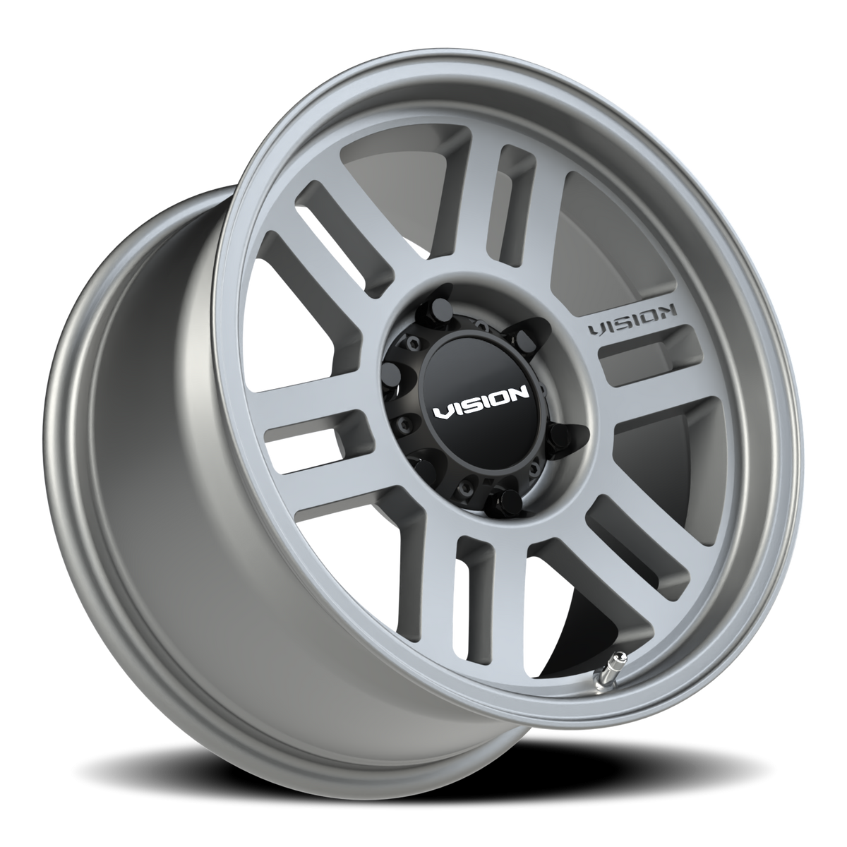 Vision Wheel 355 Satin Grey 17x9 +18 6x139.7mm 106.2mm - Wheelwiz