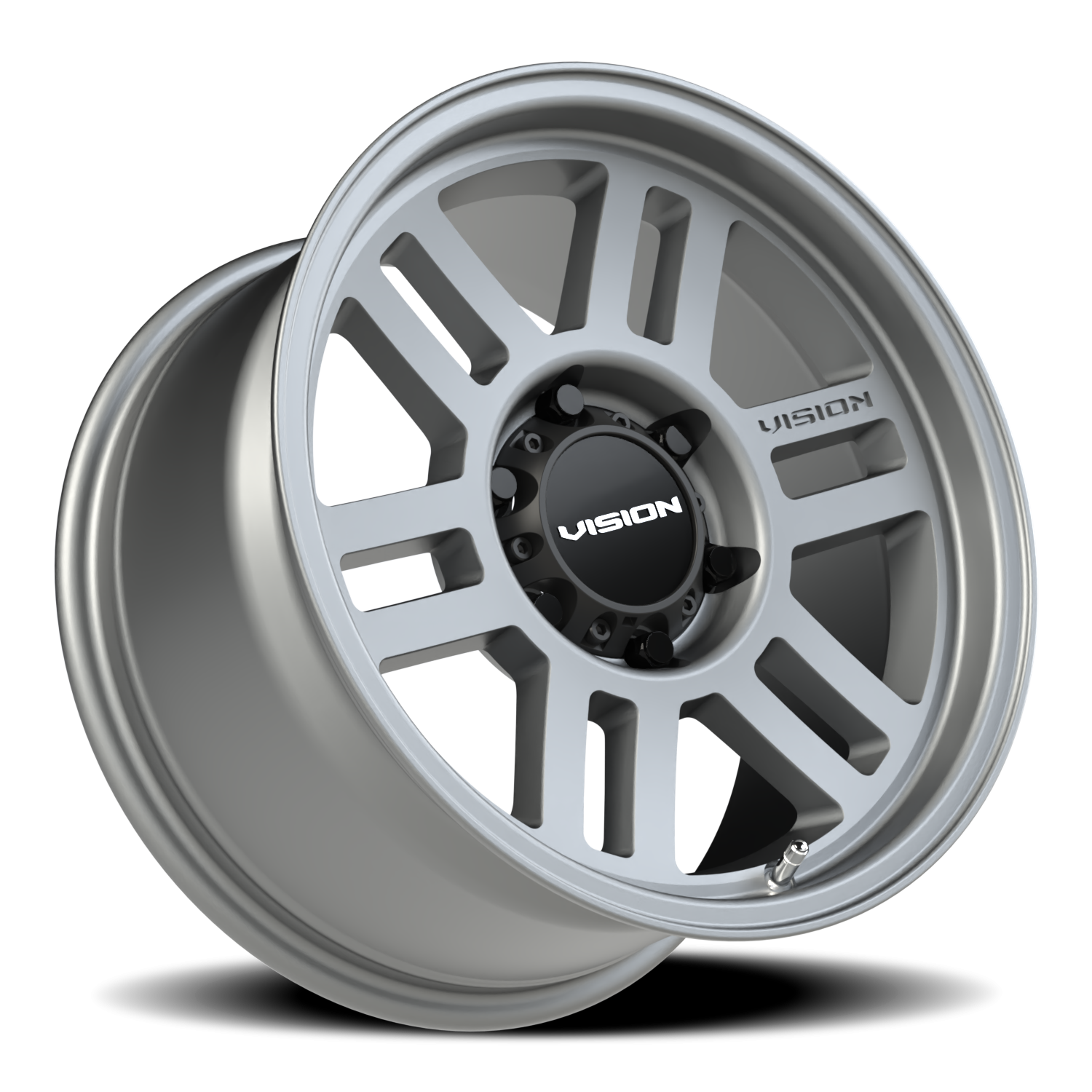 Vision Wheel 355 Satin Grey 17x9 +18 6x139.7mm 106.2mm - Wheelwiz