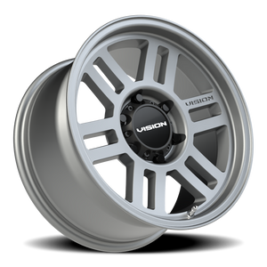 Vision Wheel 355 Satin Grey 17x9 +18 6x139.7mm 106.2mm - Wheelwiz