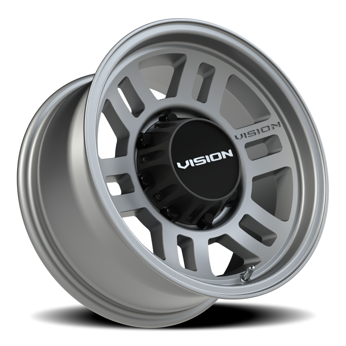 Vision Wheel 355 Satin Grey 16x8 0 8x165.1mm 125.2mm - Wheelwiz