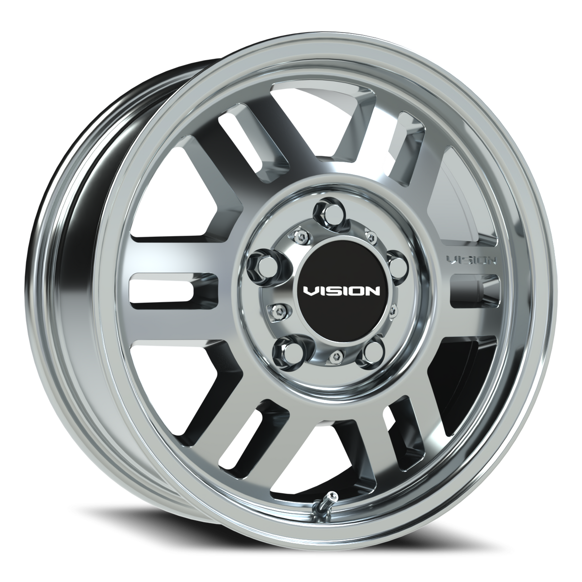 Vision Wheel 355 Chrome 16x6.5 +45 5x130mm 78.3mm - Wheelwiz