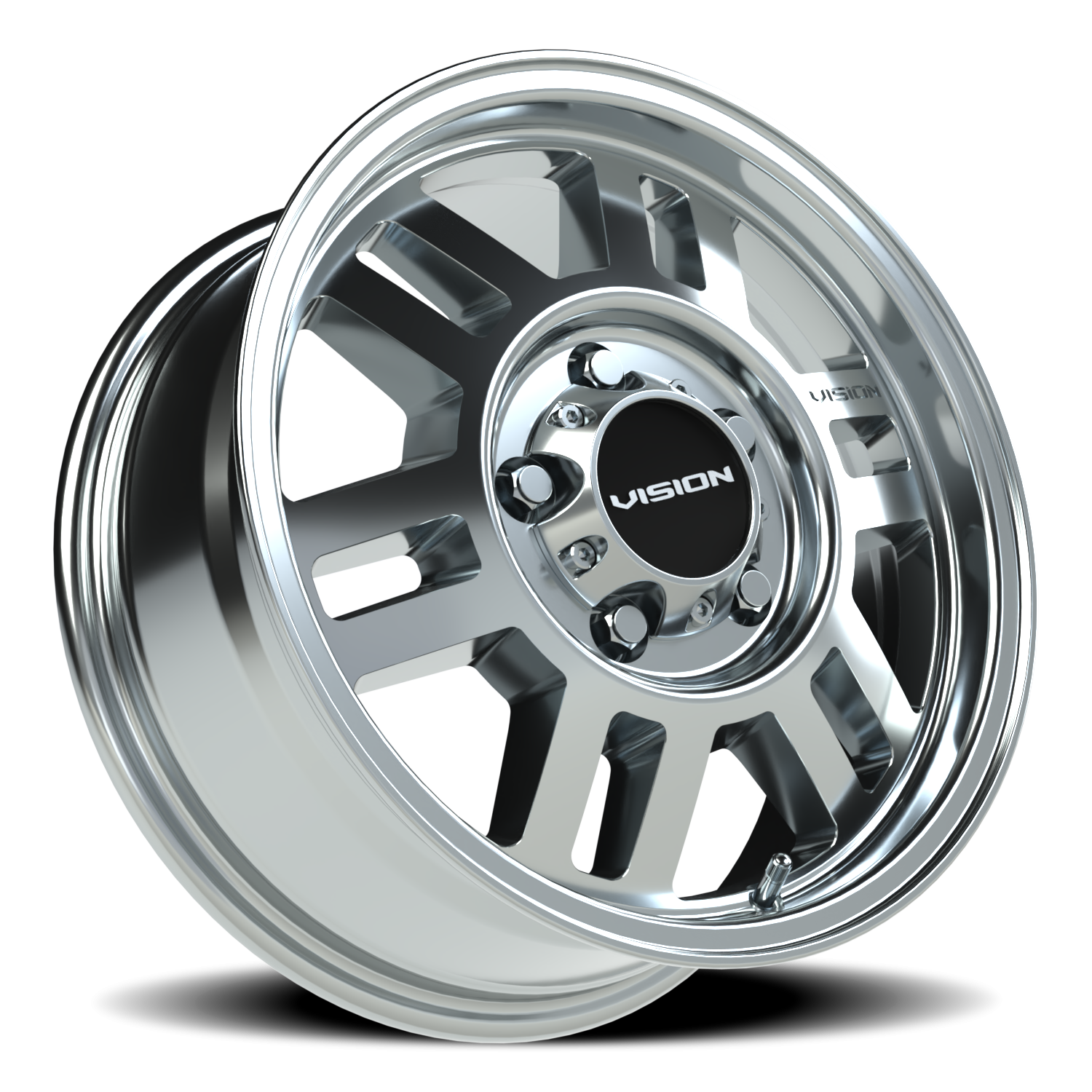 Vision Wheel 355 Chrome 16x6.5 +45 5x130mm 78.3mm - Wheelwiz