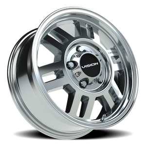 Vision Wheel 355 Chrome 16x6.5 +45 5x130mm 78.3mm - Wheelwiz