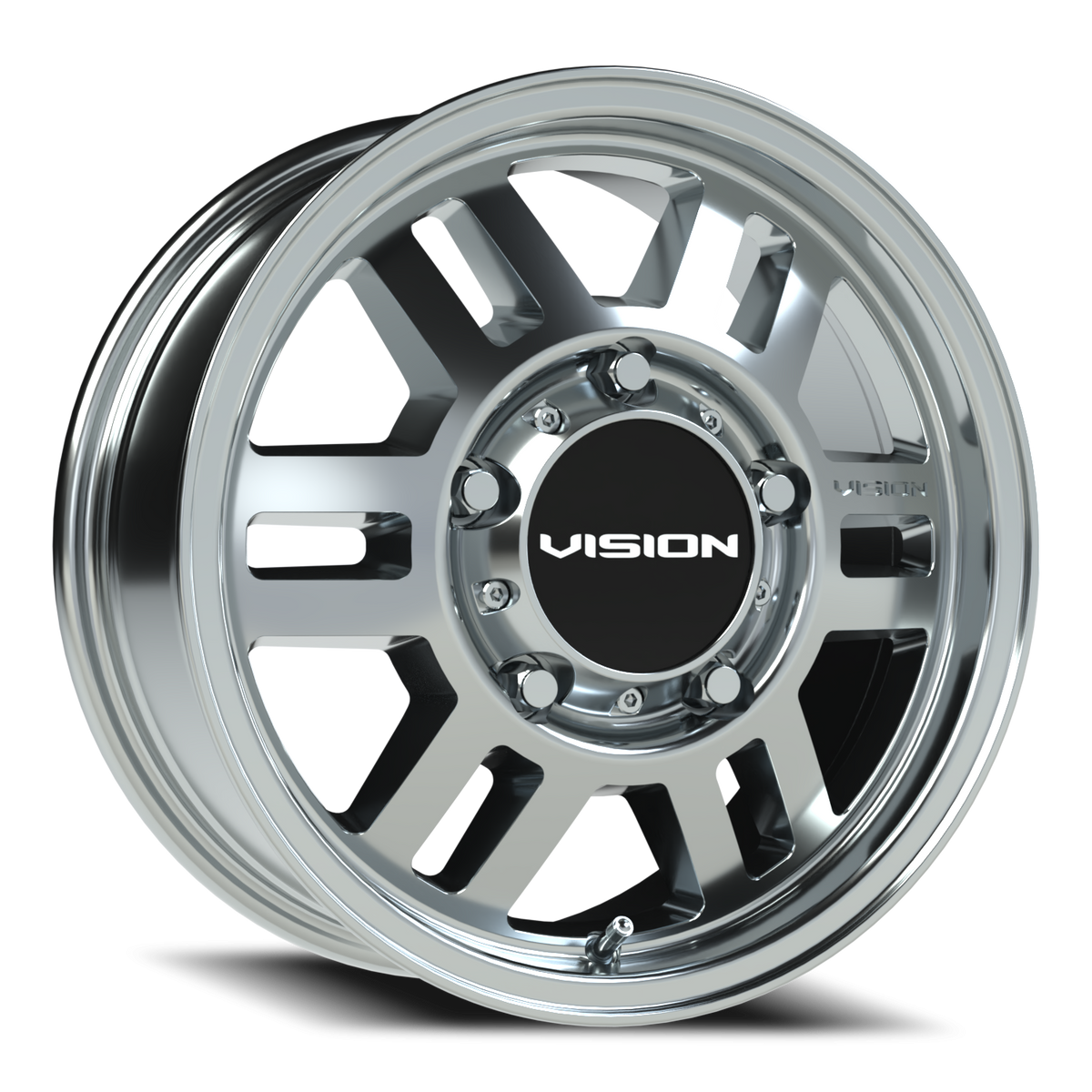 Vision Wheel 355 Chrome 16x6.5 +45 5x160mm 65.1mm - Wheelwiz