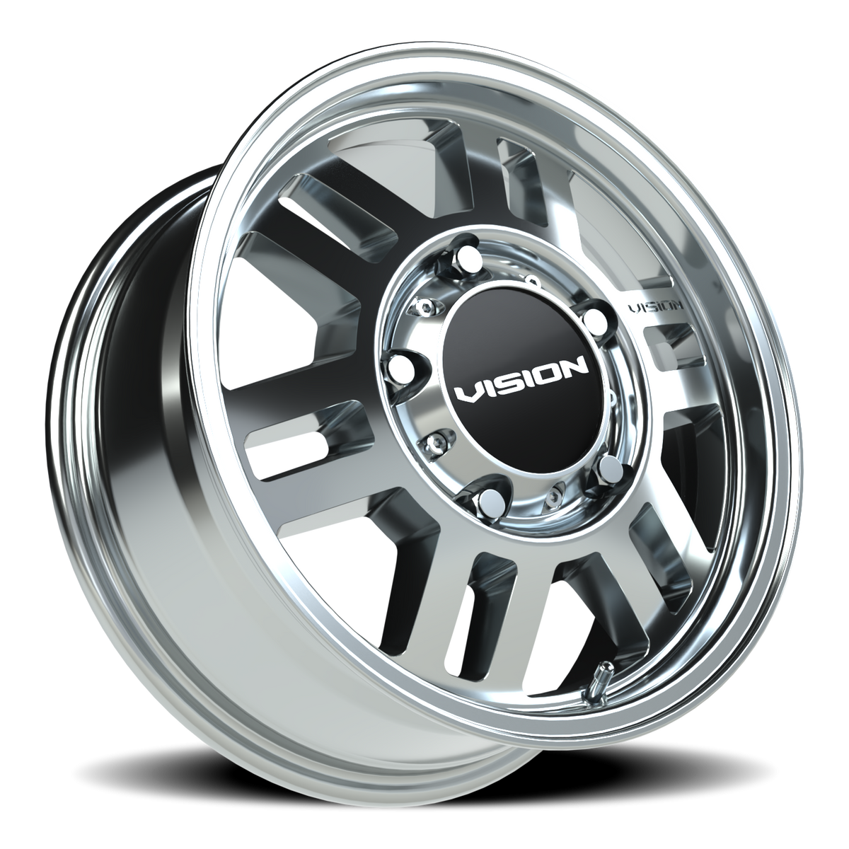Vision Wheel 355 Chrome 16x6.5 +45 5x160mm 65.1mm - Wheelwiz