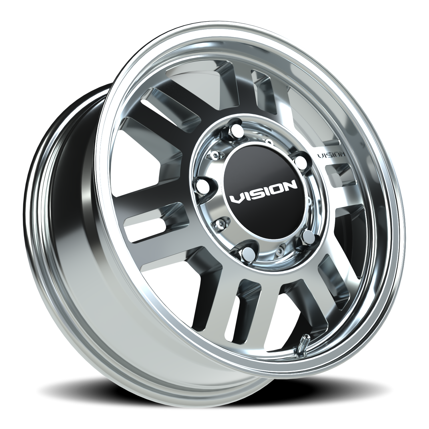 Vision Wheel 355 Chrome 16x6.5 +45 5x160mm 65.1mm - Wheelwiz