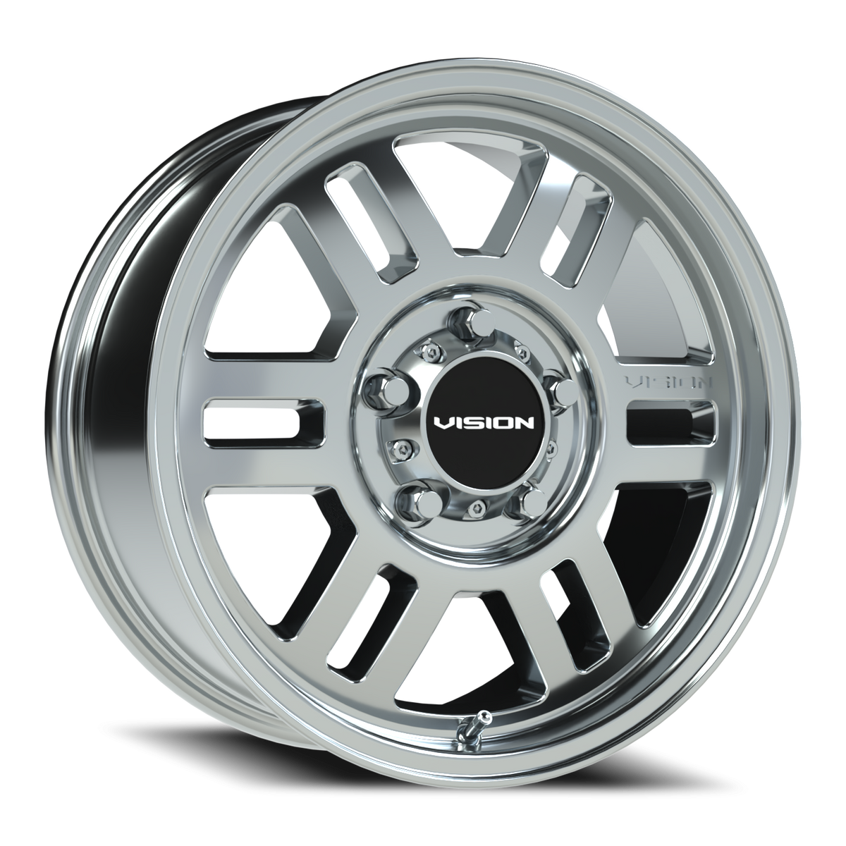Vision Wheel 355 Chrome 17x7.5 +45 5x130mm 78.3mm - Wheelwiz