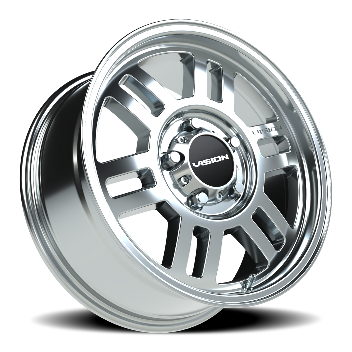 Vision Wheel 355 Chrome 17x7.5 +45 5x130mm 78.3mm - Wheelwiz