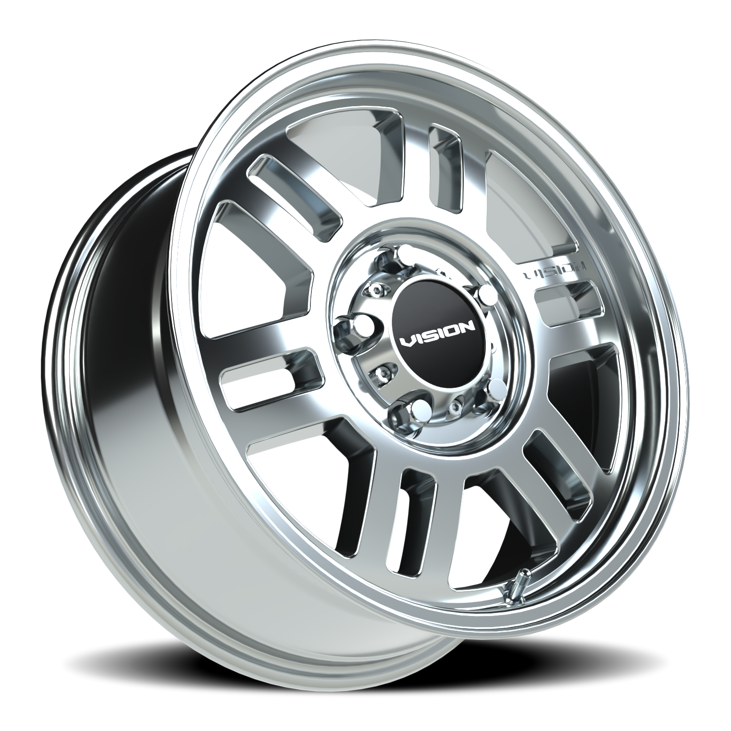 Vision Wheel 355 Chrome 17x7.5 +45 5x130mm 78.3mm - Wheelwiz