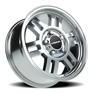 Vision Wheel 355 Chrome 17x7.5 +45 5x130mm 78.3mm - Wheelwiz