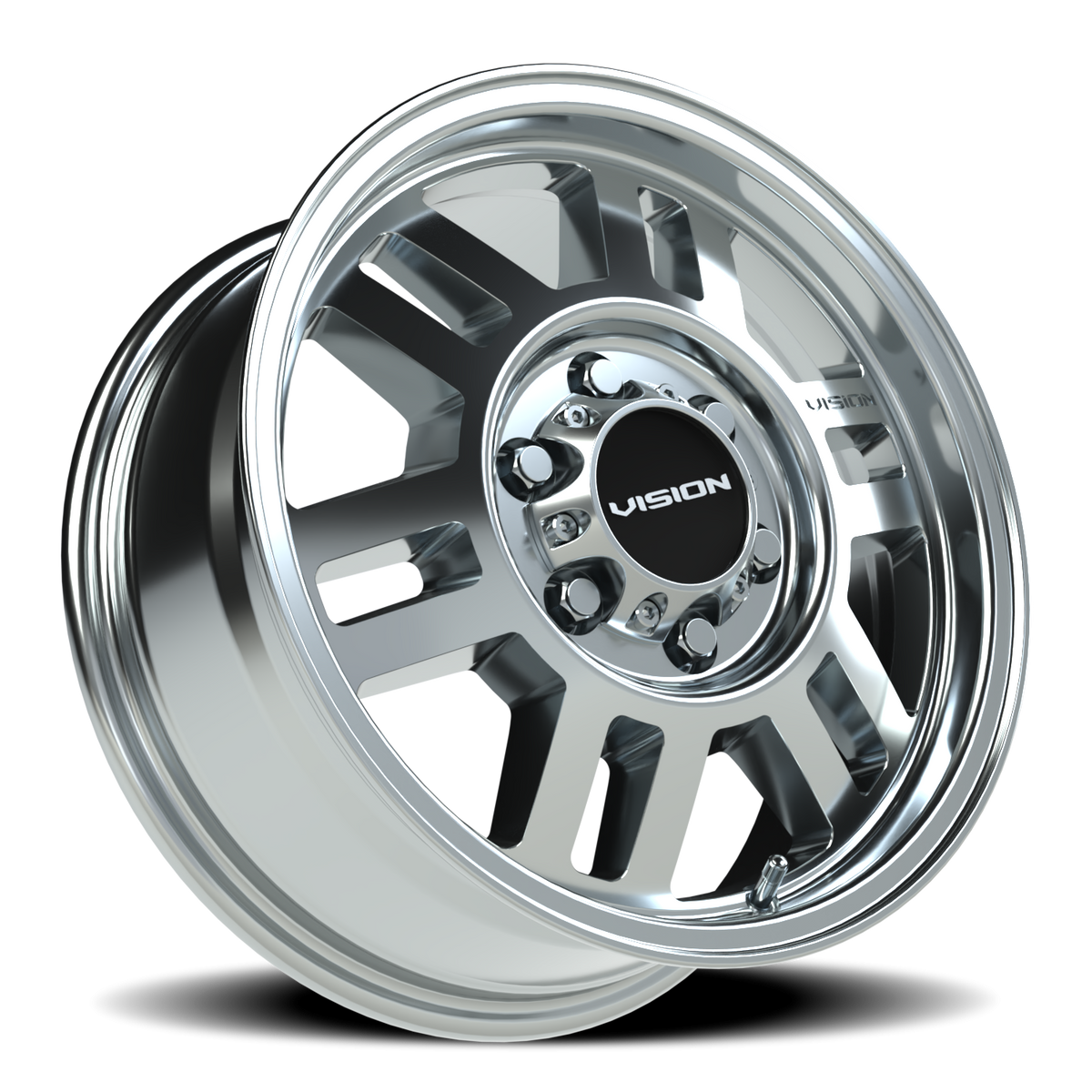 Vision Wheel 355 Chrome 16x6.5 +38 6x130mm 84mm - Wheelwiz